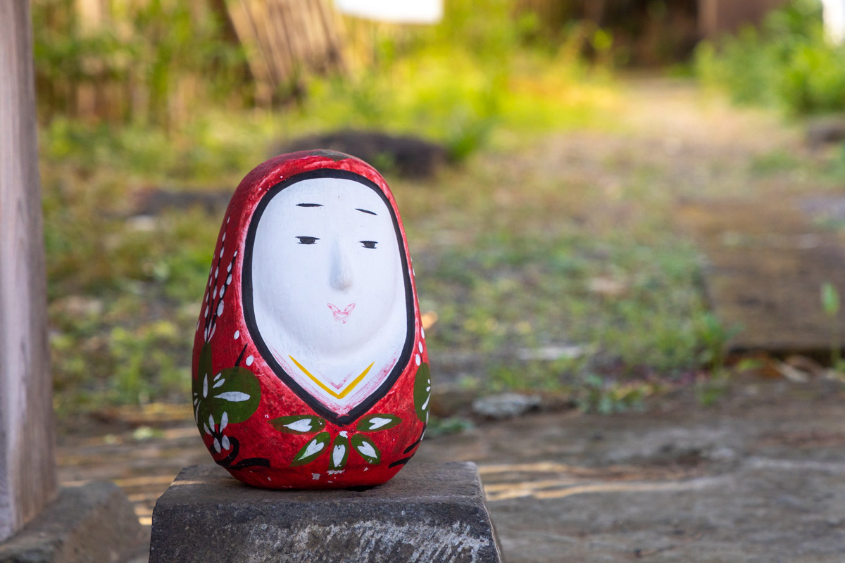 竹田の伝統工芸品「姫だるま」