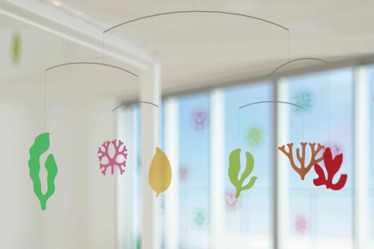 「海の花モビール」