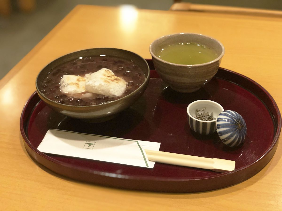 「大納言ぜんざい」900円（税抜）