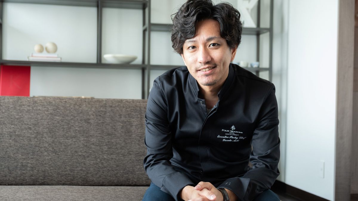 フォーシーズンズホテル東京大手町 エグゼクティブペストリーシェフの青木裕介さん