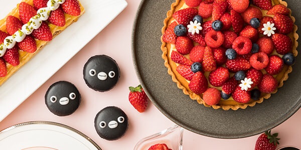 月替わりのSuicaのペンギンいちごスイーツ付き！「ホテルメトロポリタン」の期間限定 スイーツビュッフェ