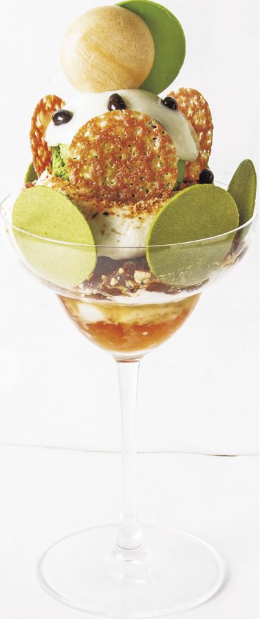  お茶目なパフェ1500円