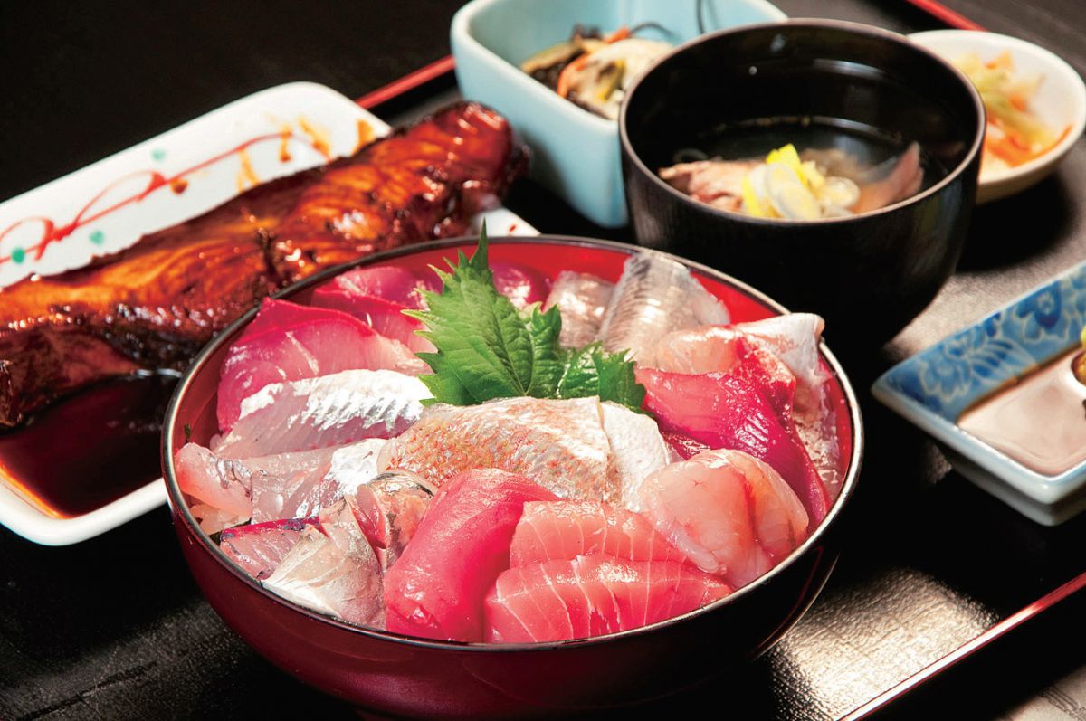 おらが丼（酢飯）1450円