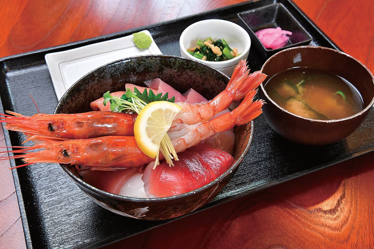 漁師の海鮮丼1650円