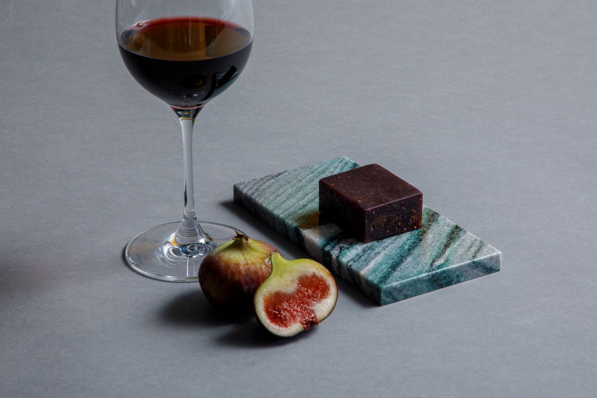 赤ワインと無花果のヨウカンカ