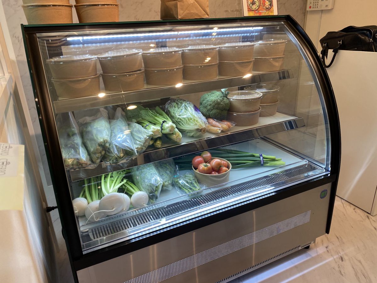 届いたばかりのフレッシュな野菜たち