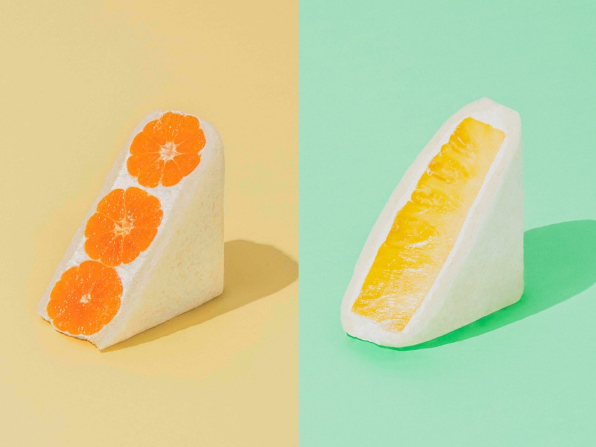 左から「みかん」680円〜、「パイン 」580円〜(ともに税込)※仕入れ状況により値段変更の場合あり