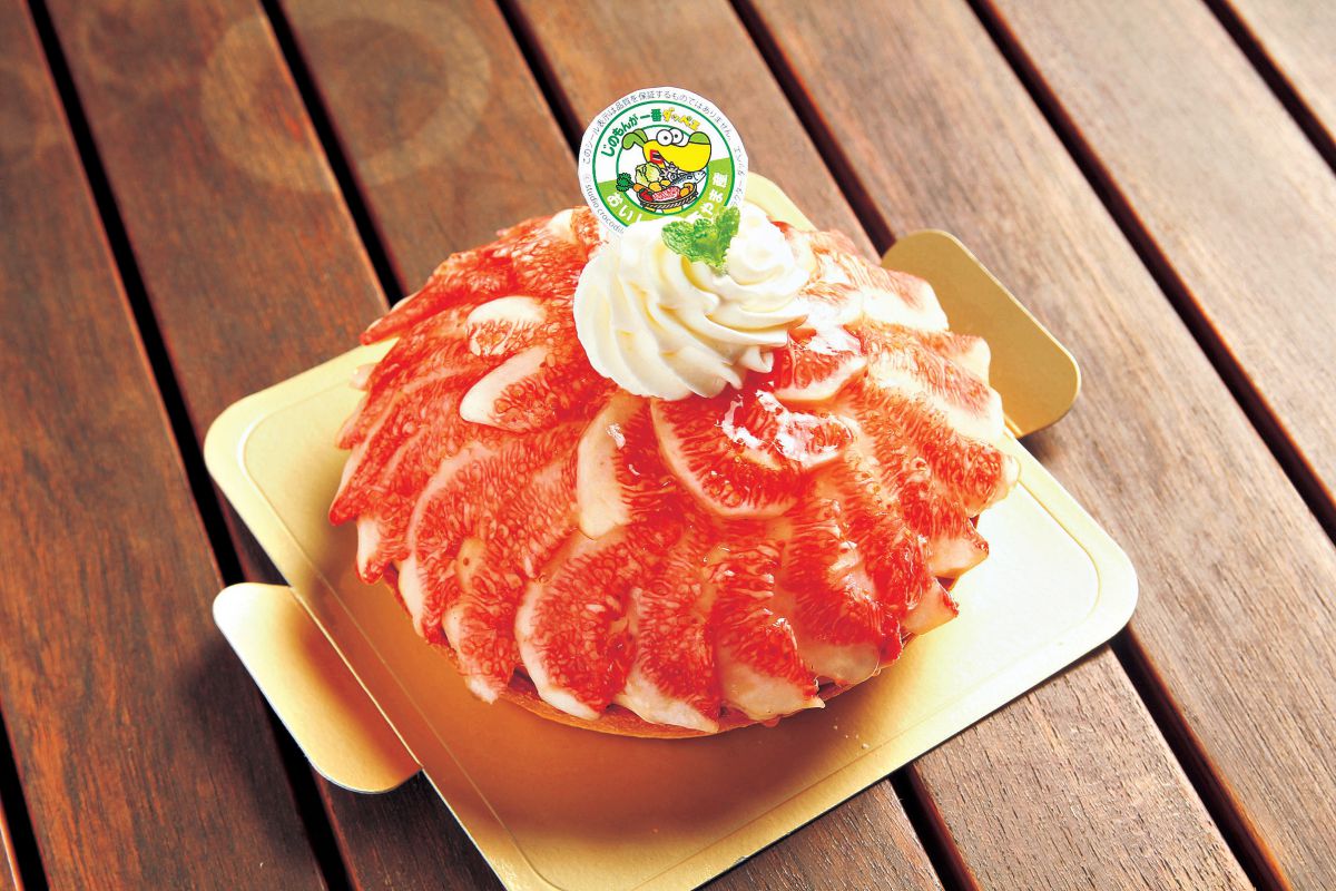 イチジクタルト4号1800円●8月下旬～10月下旬