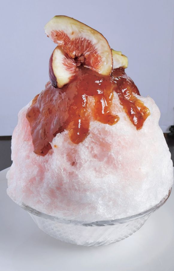 いちじくかき氷900円●夏季