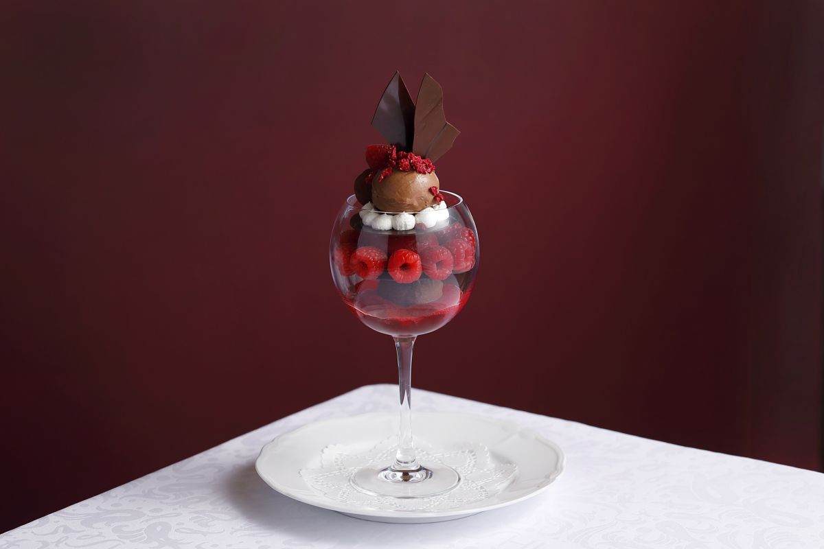 「ヴィーガンチョコレートパフェ」