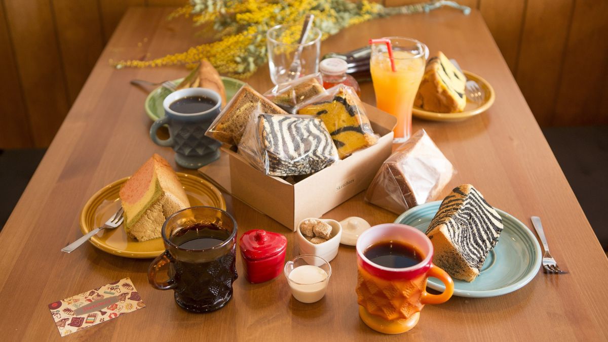 Sketchers「デザインシフォンケーキ」各410円