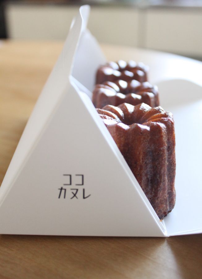 ココカヌレ（3個セット）1050円／Box 100円（3個）・150円（6個）