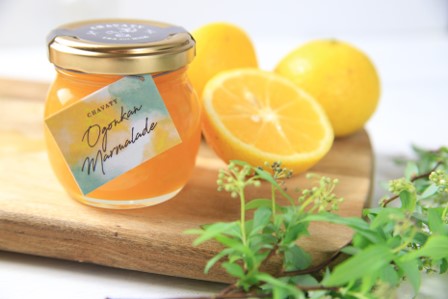 黄金柑ママレード（単品）970円税込