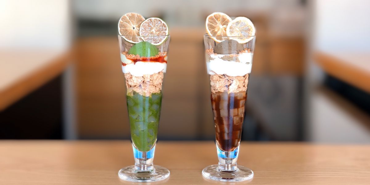 完全予約制！『東京茶寮』春の新メニューは「抹茶パフェ」と「ほうじ茶パフェ」
