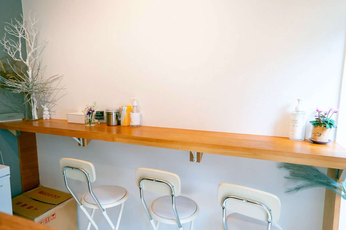 イートイン用の座席もあり