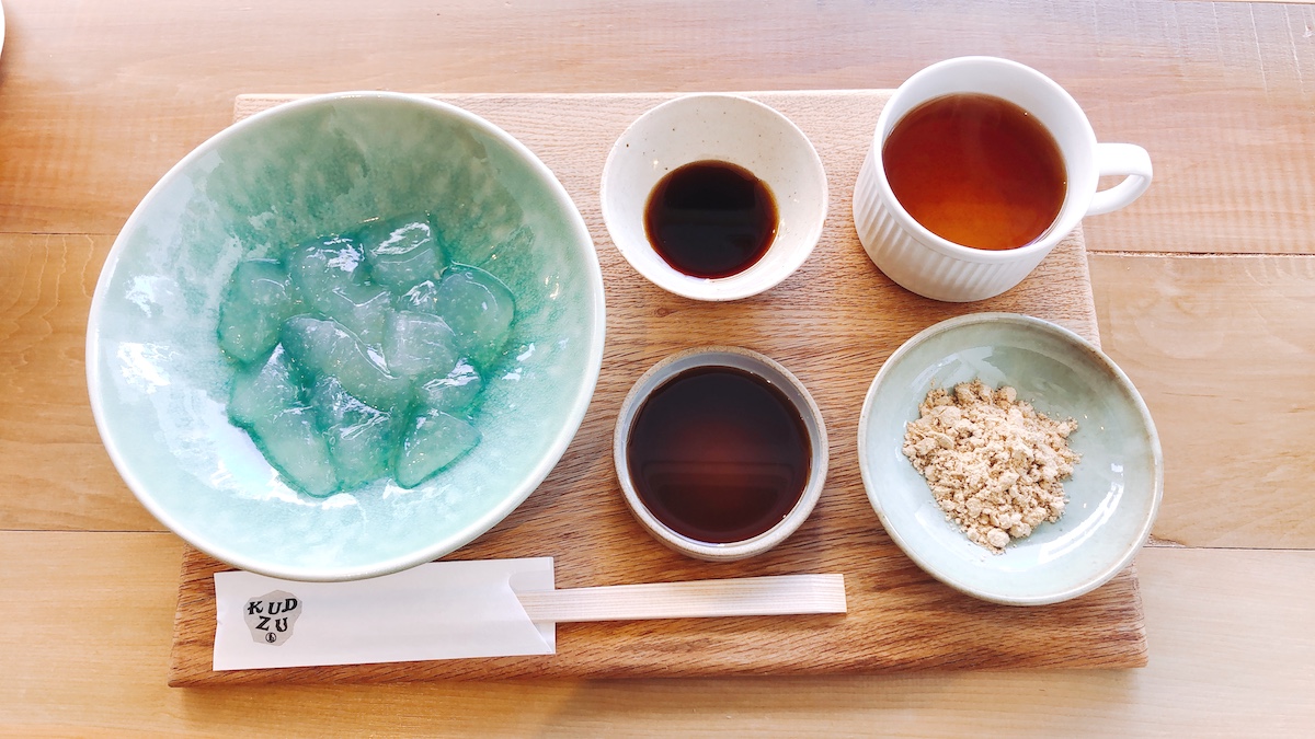 賞味期限10分？奥沢の葛専門カフェ「KUDZUNERUYA」でぷるツヤ葛スイーツを満喫！