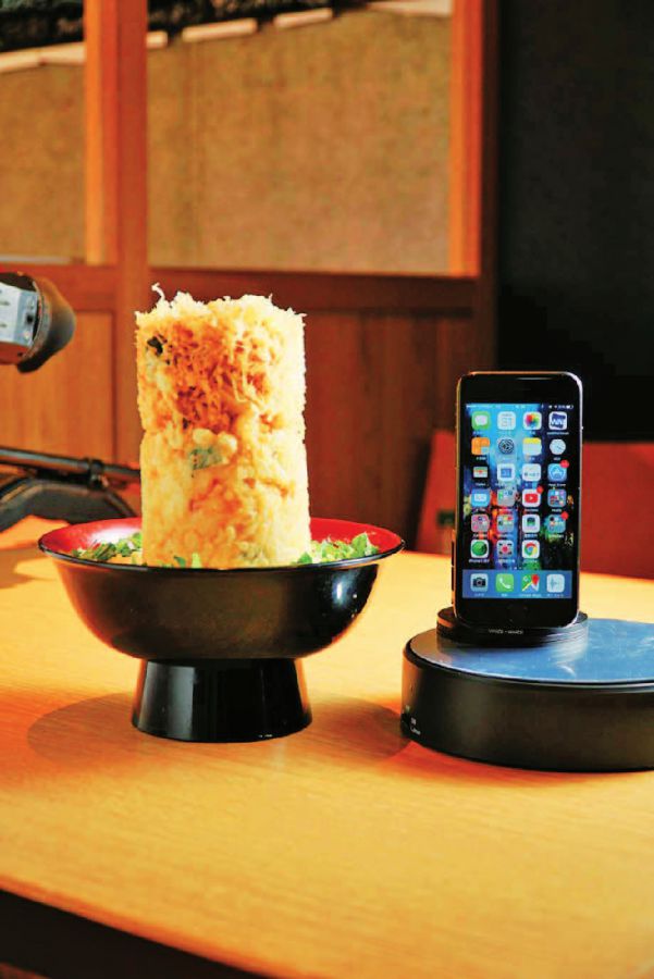 海鮮かき揚げ丼1210円