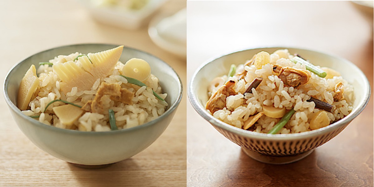 【無印良品】手軽にパパっと簡単に、春の味わいを堪能！「炊き込みごはんの素」季節限定 2種,新発売,たけのこごはん,あさり山菜ごはん,ネットストア,お取り寄せ