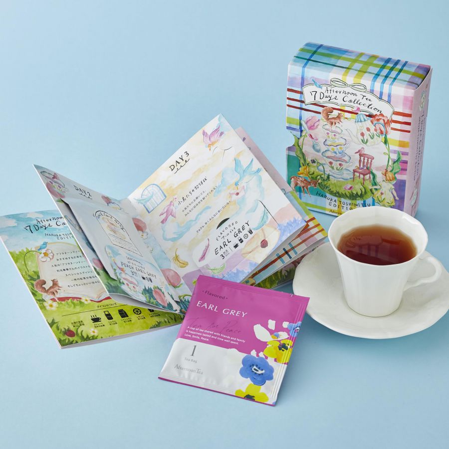「アフタヌーンティー7デイズコレクション Haruka Toshimitsu エディション」（ティーバッグ3g×7 個）1400円 ※販売は～4月21日（水）