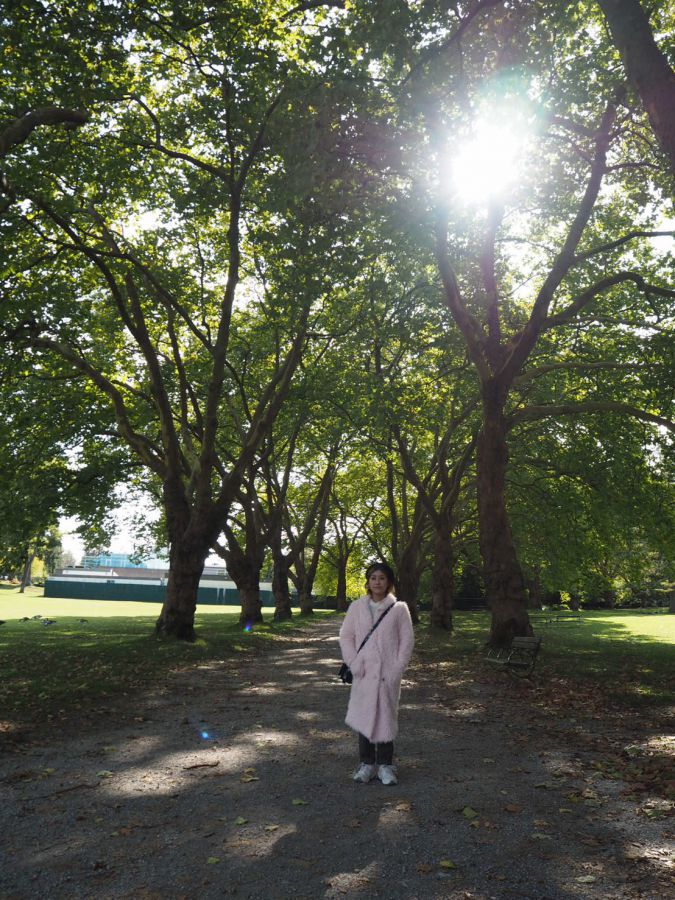 バンクーバーの公園にて