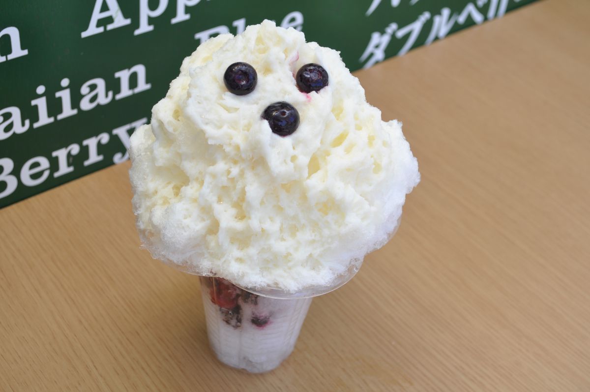 ベリーしろくま550円