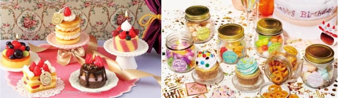 SNS投稿キャンペーンで当たるスイーツキャンドルセット