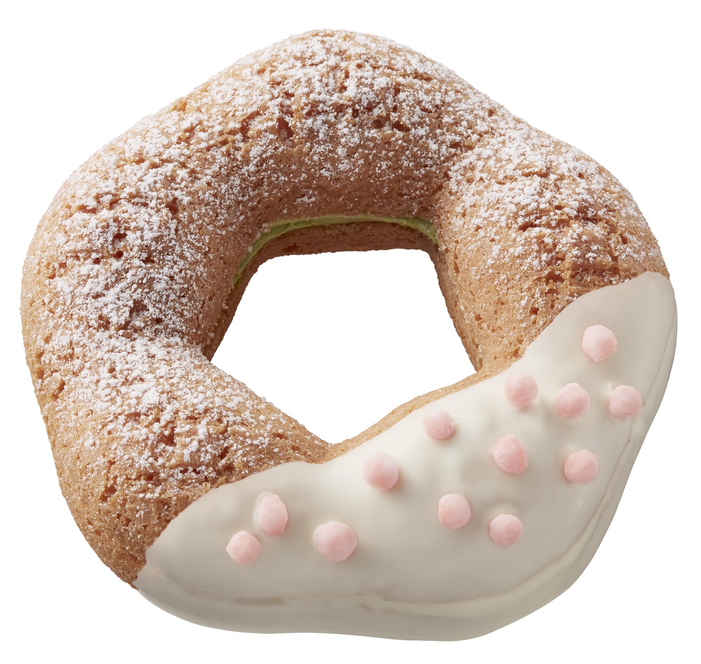 桜もちっとドーナツ 宇治抹茶ホイップ180円（税抜）