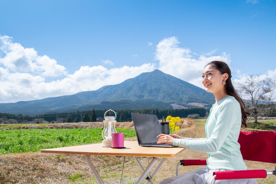 ワーケーションの様子