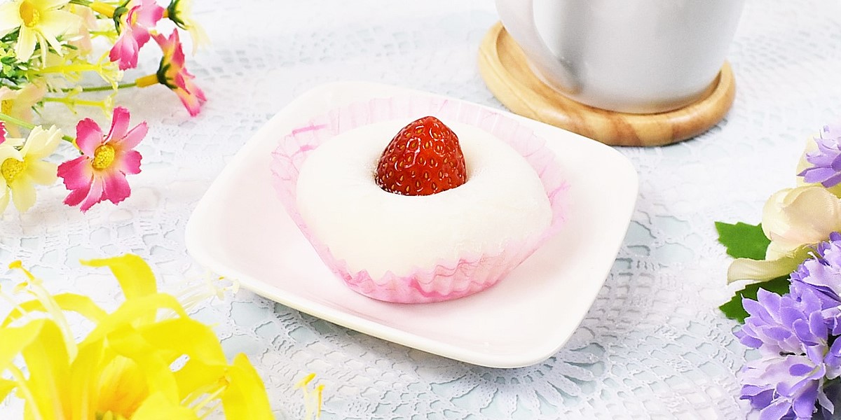 ファミリーマート、やわらかお餅のいちご大福（つぶあん＆ホイップ）