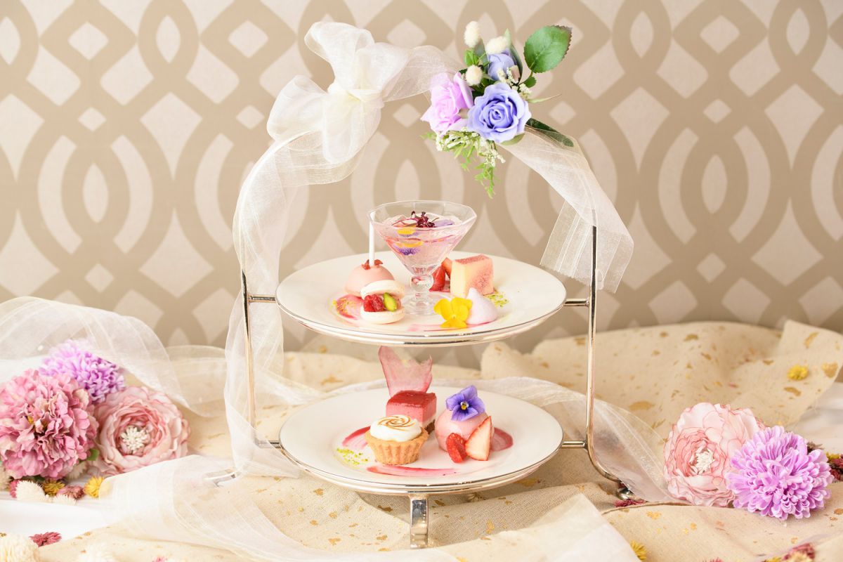 「Spring Flower Afternoon Tea」3800円　※数量限定・完全予約制