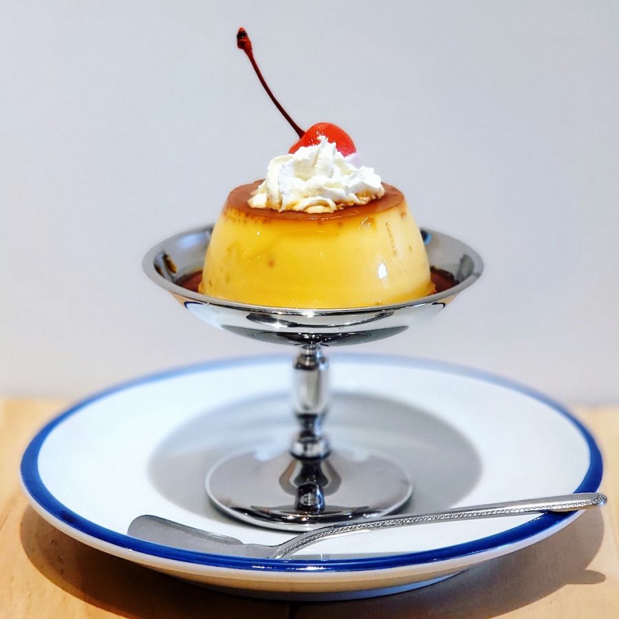 新メニュー「昔のプリン」