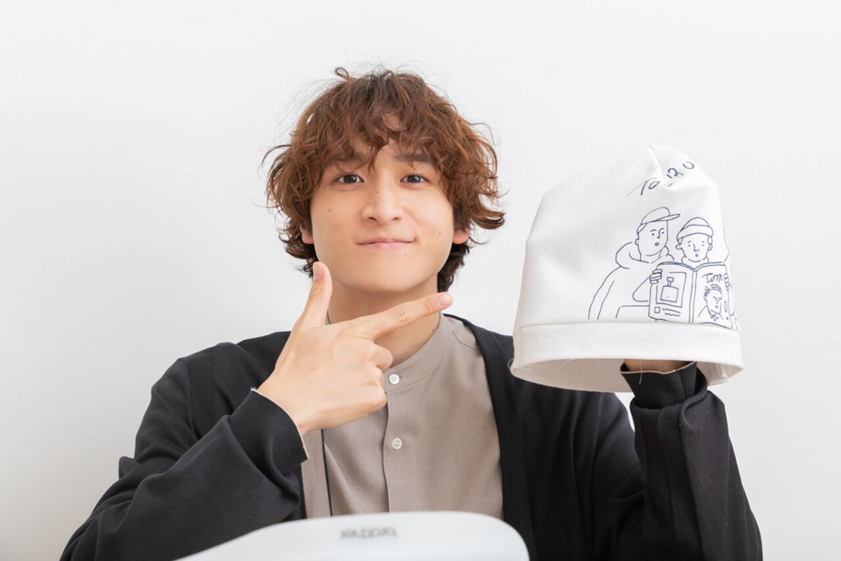 「じゃ〜ん、完成したよ！」