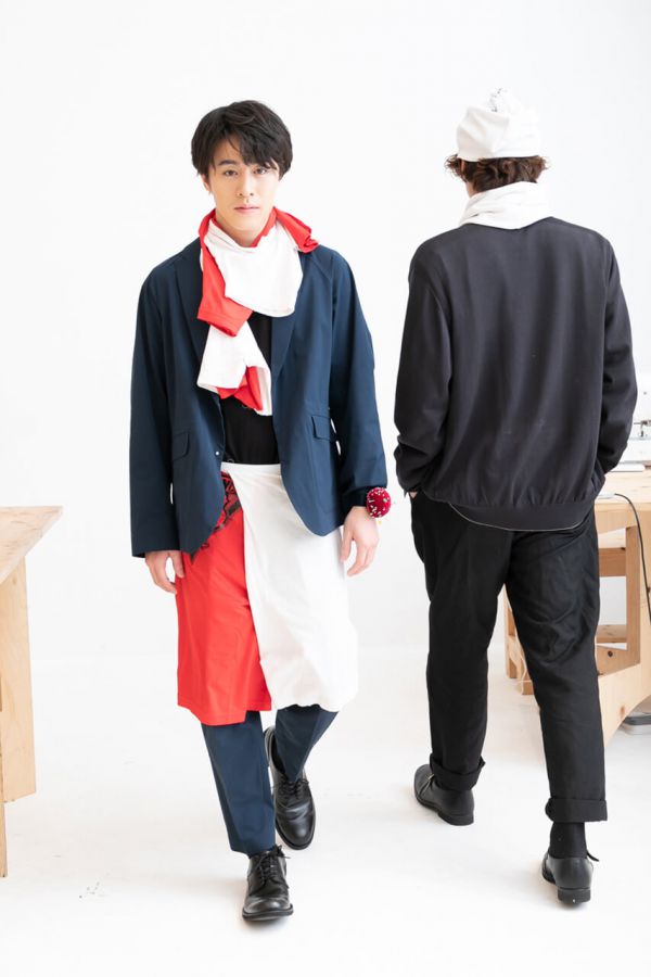 いきなり、ハンサム・ランウェイ開幕！