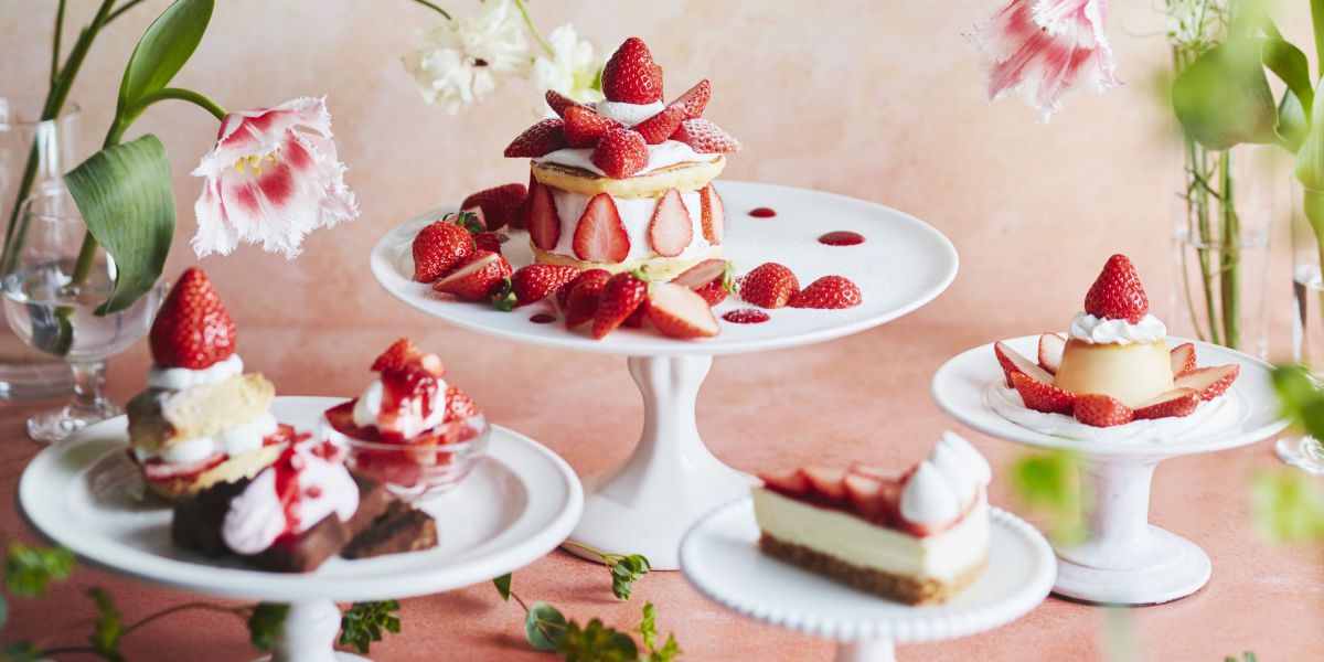 【期間限定】5のつく日はいちごが増量!パンケーキ専門店のストロベリーフェア