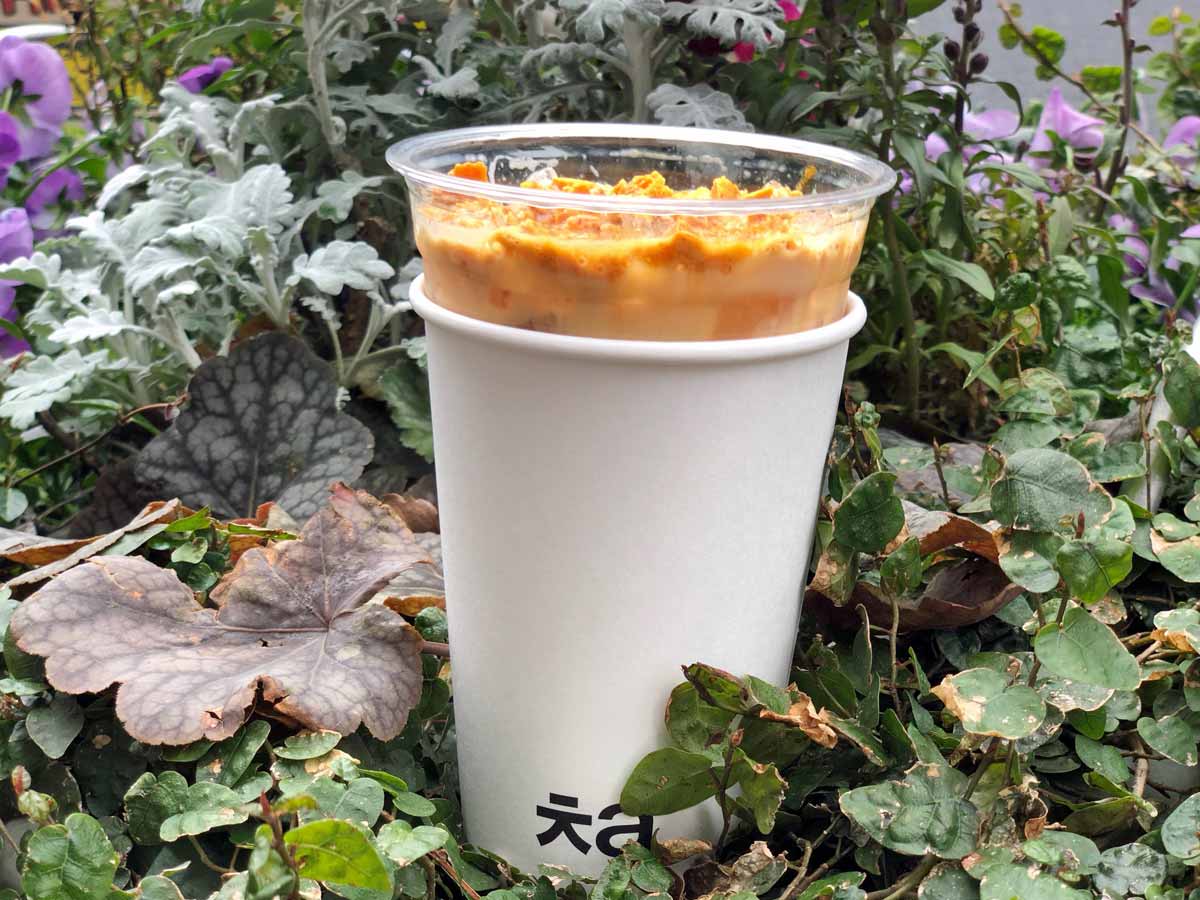 タルゴナアッサムミルクティー アイス