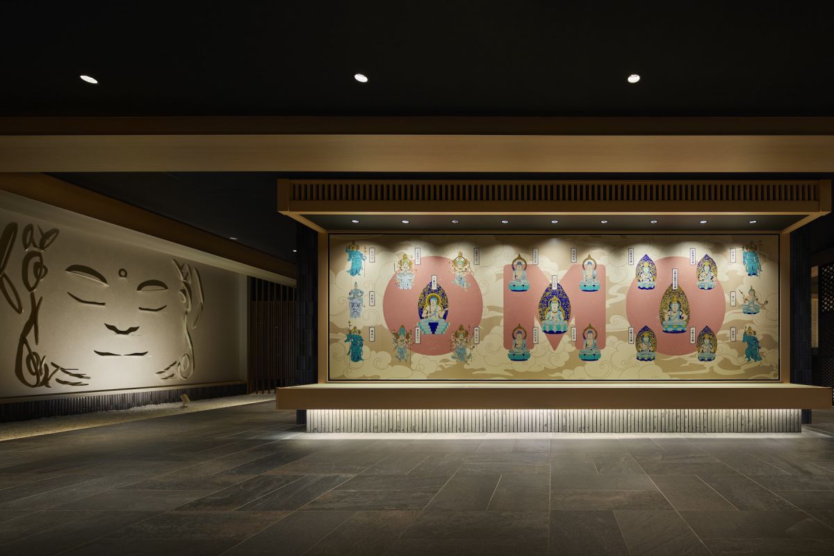 まんだらアートとほほえみウォール