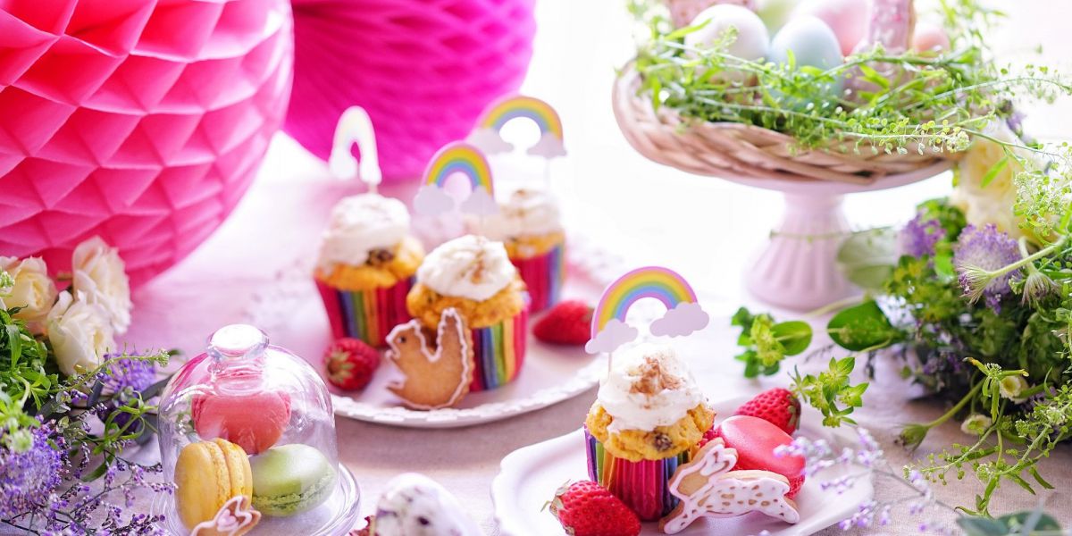 ホットケーキミックスで簡単！ふわふわキャロットケーキでハッピーイースター♪【kyoko_plusのレシピ＆テーブルコーデvol.30】