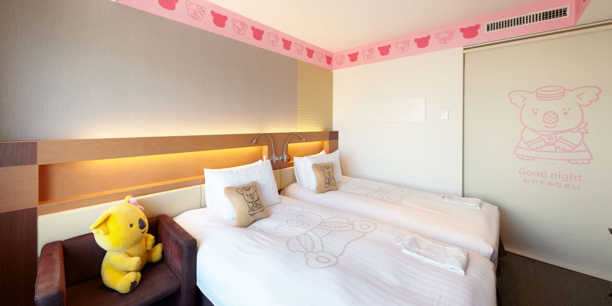 「ロッテシティホテル錦糸町」人気No.1！「コアラのマーチルーム」で癒されステイ