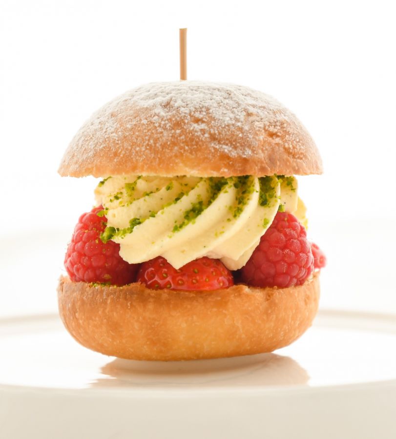 フランボワーズペパン　ア・ラ・クレーム（単品注文の場合670円）