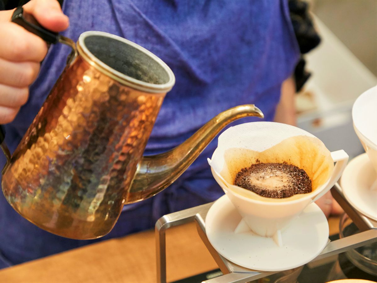 旬のコーヒー豆を「堀口珈琲」から厳選して仕入れているそうです