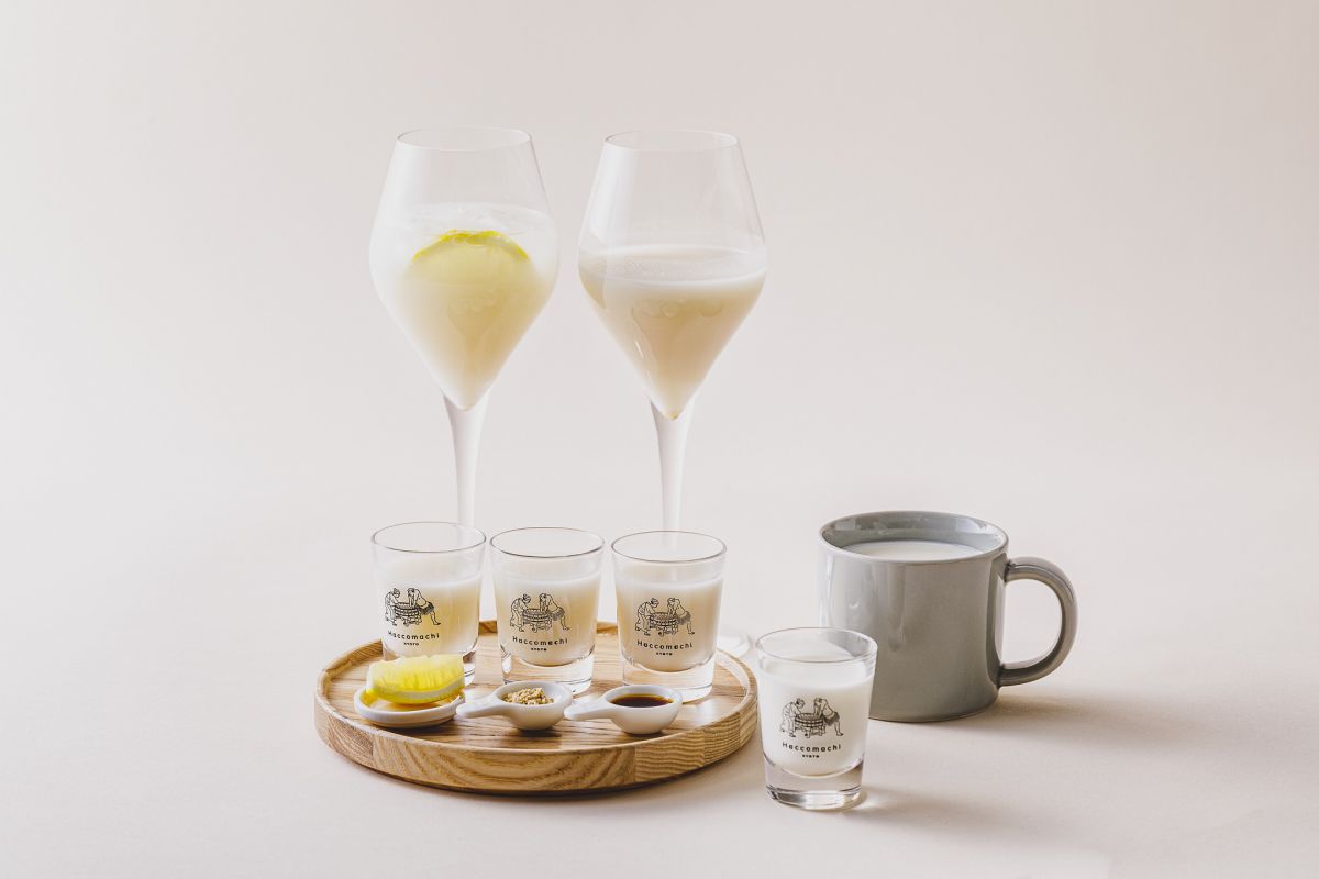 ※甘酒ドリンクのバリエーションイメージ