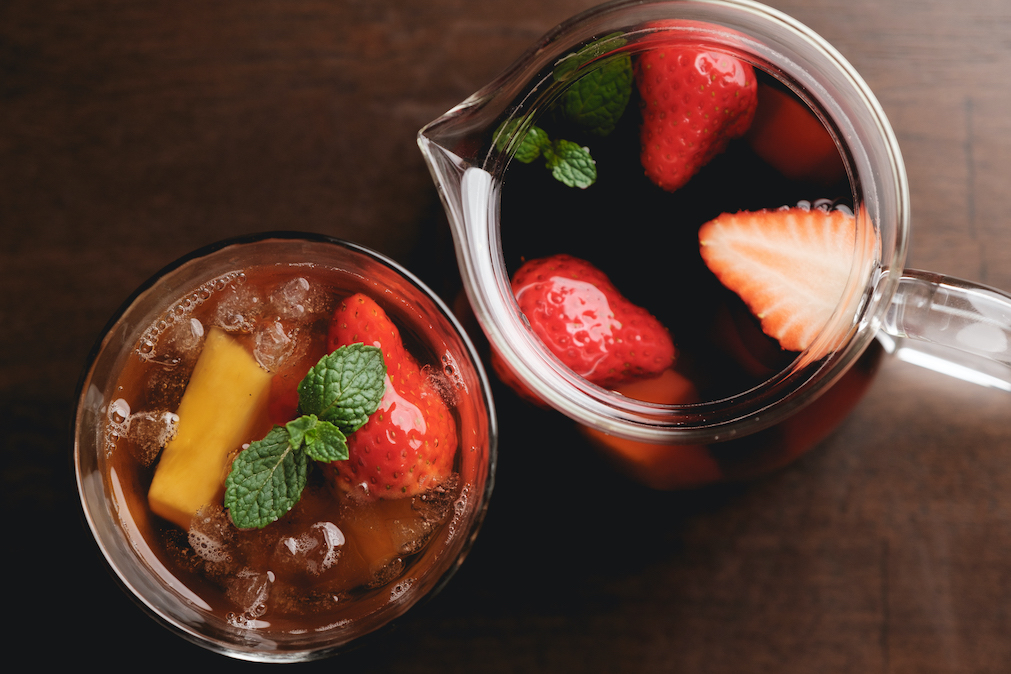 フルーツティー（ベリー※季節限定）650円