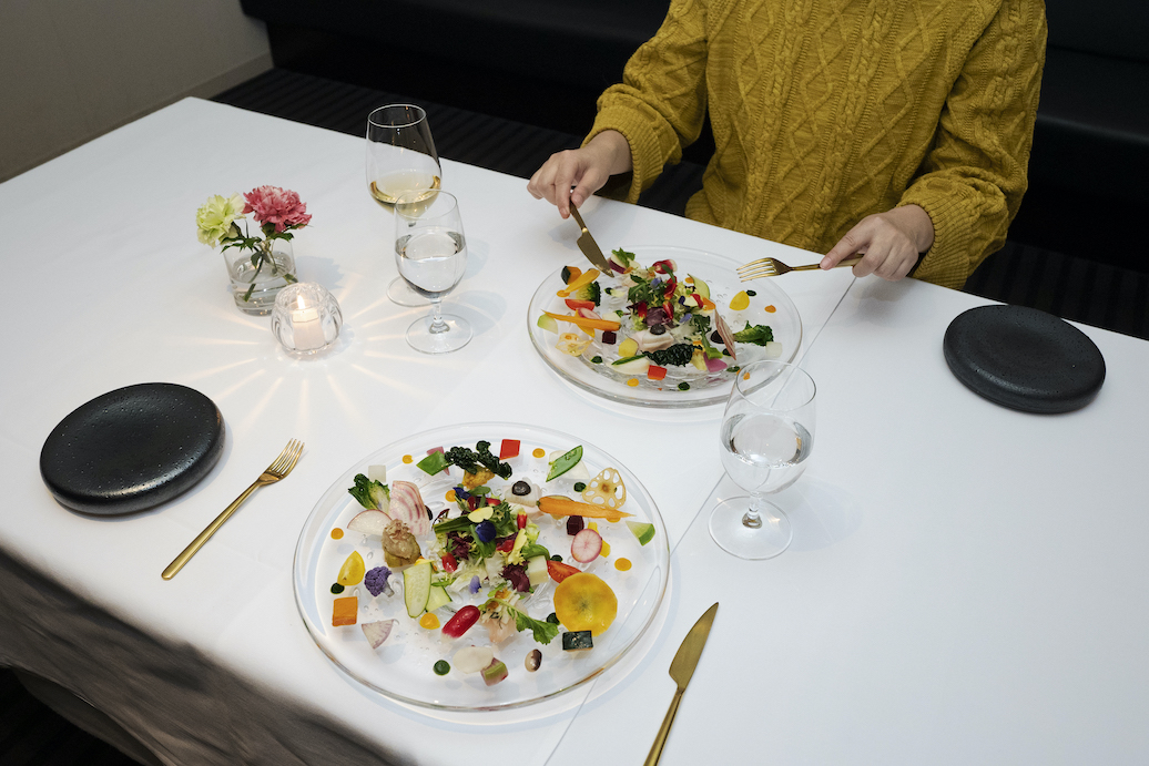 「Orto 畑」　野菜　岩魚　カンパチ　鶏肉