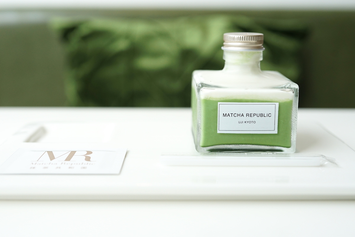 岩塩チーズ抹茶ラテ 640円