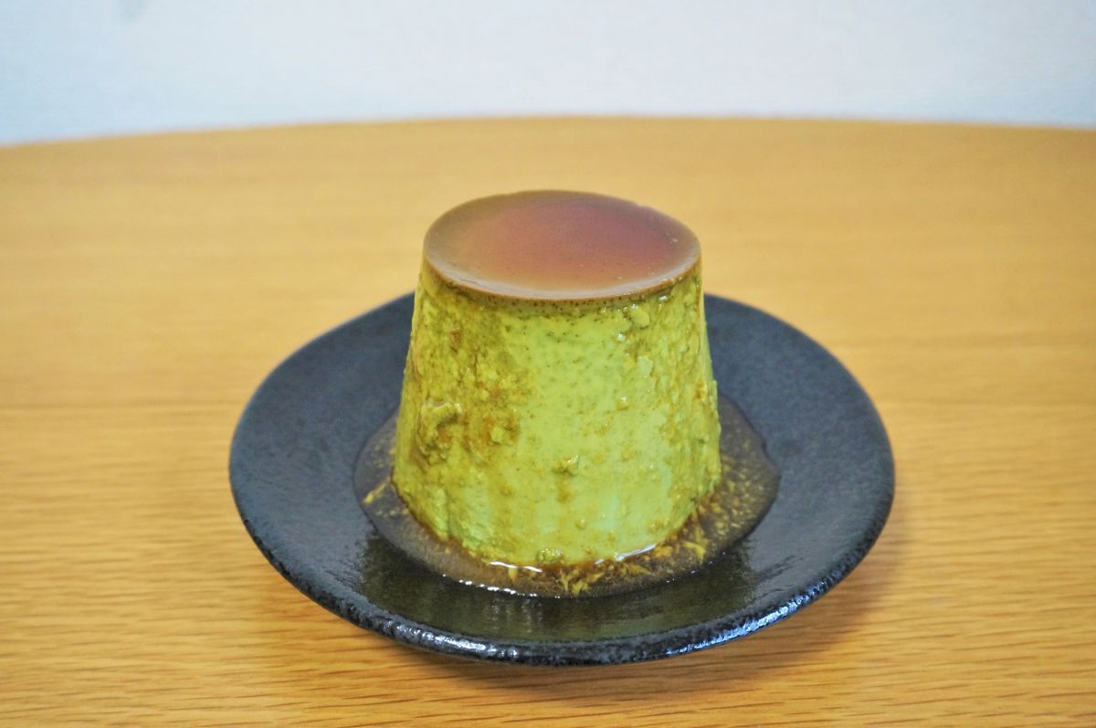 抹茶のプリン810円