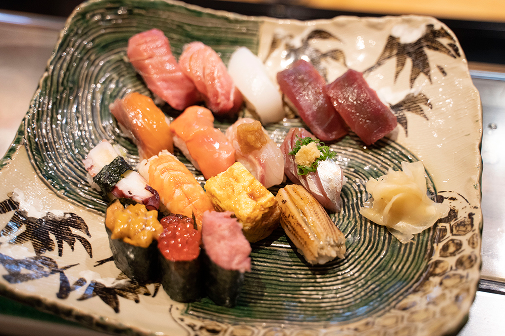 「特選にぎり」2000円（税込）