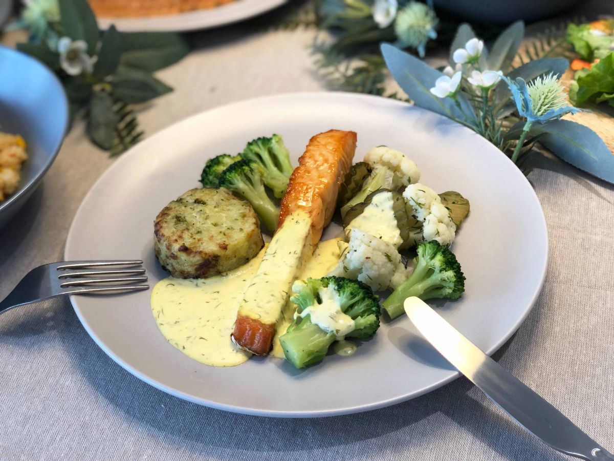 IKEA渋谷 スウェーデンレストラン「サーモンフィレ」650円（税込）