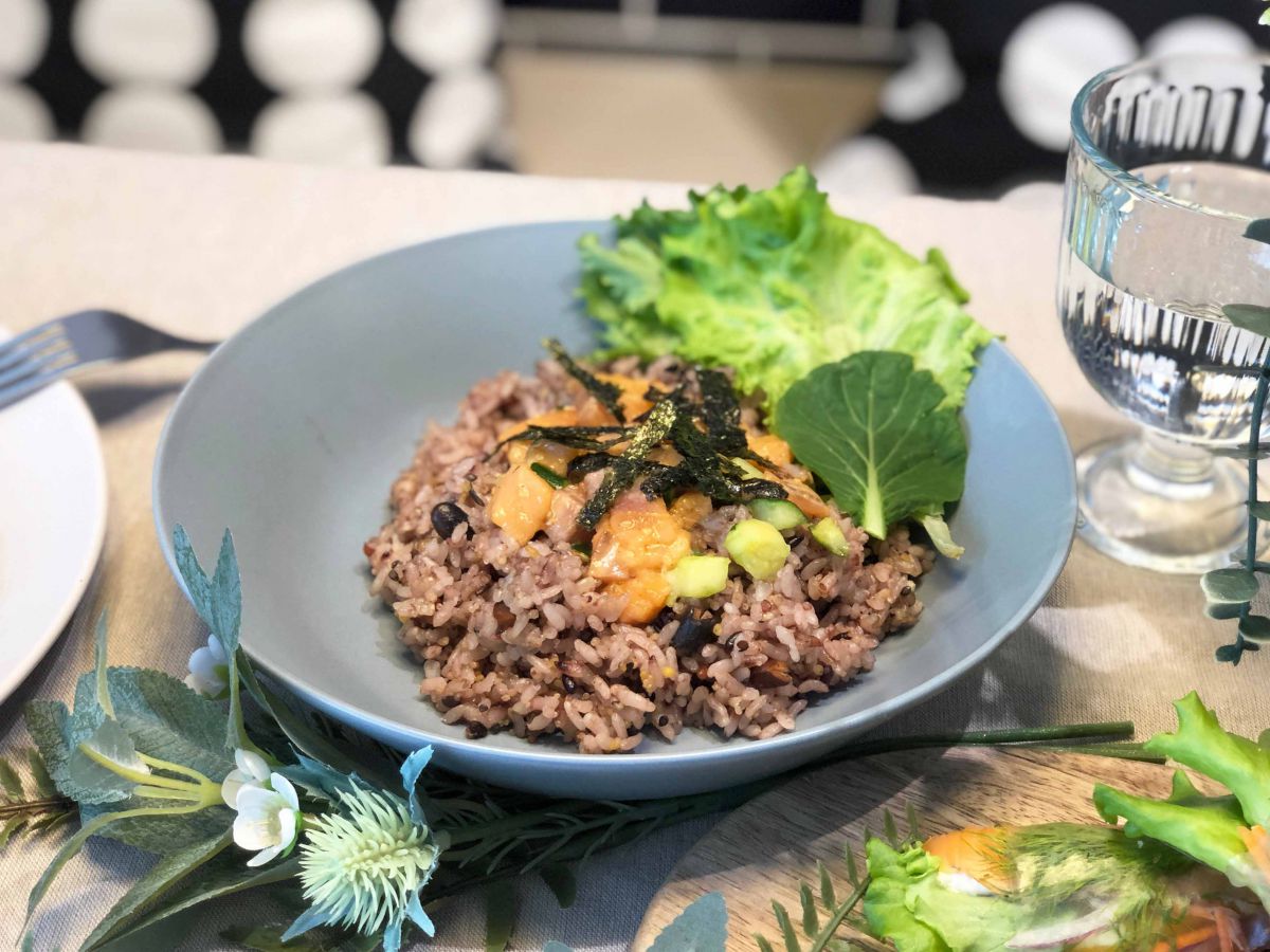 「サーモンポキ」(S)790円(R)890円 ※IKEA渋谷スウェーデンレストラン限定