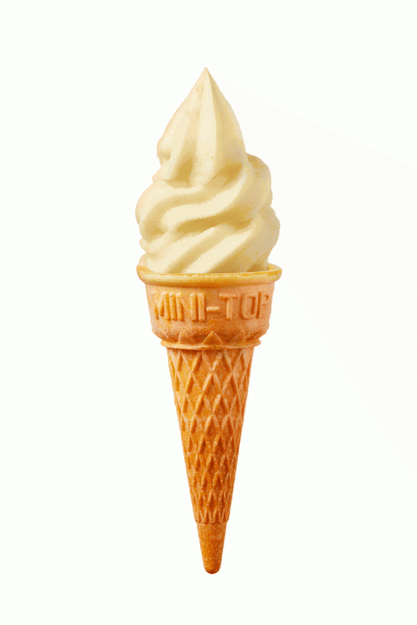 「プラントベースアップルソフトアイス」50円 イケア・ジャパン