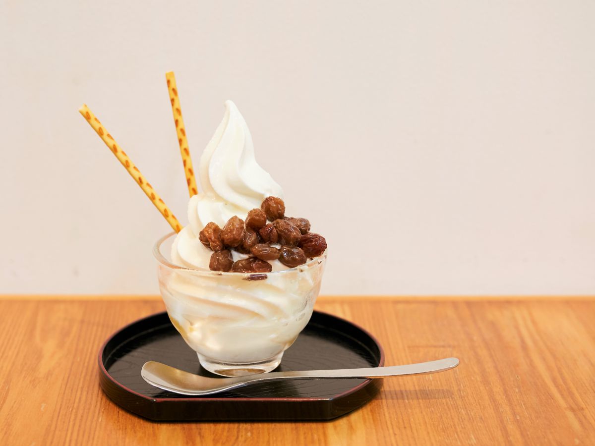 大人のソフトクリーム 600円